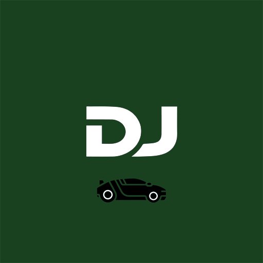 Drive and Jive - (DJ) logo