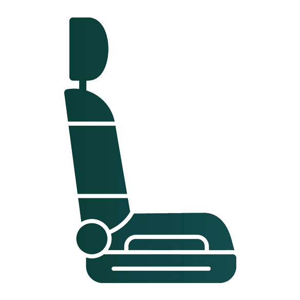 Fits 5 Passengers Icon